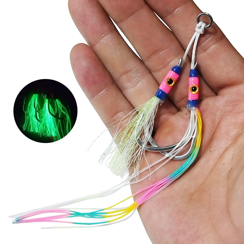 2 paires/sac Hameçons de jig l - Fishing Hook Assortment avis et prix